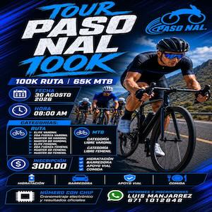 Logotipo Tour Paso Nal 100k